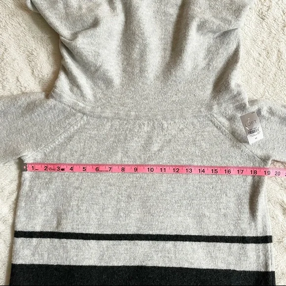 LOFT | Striped Foldover Off Shoulder Sweater *NWT* - Picture 13 of 13